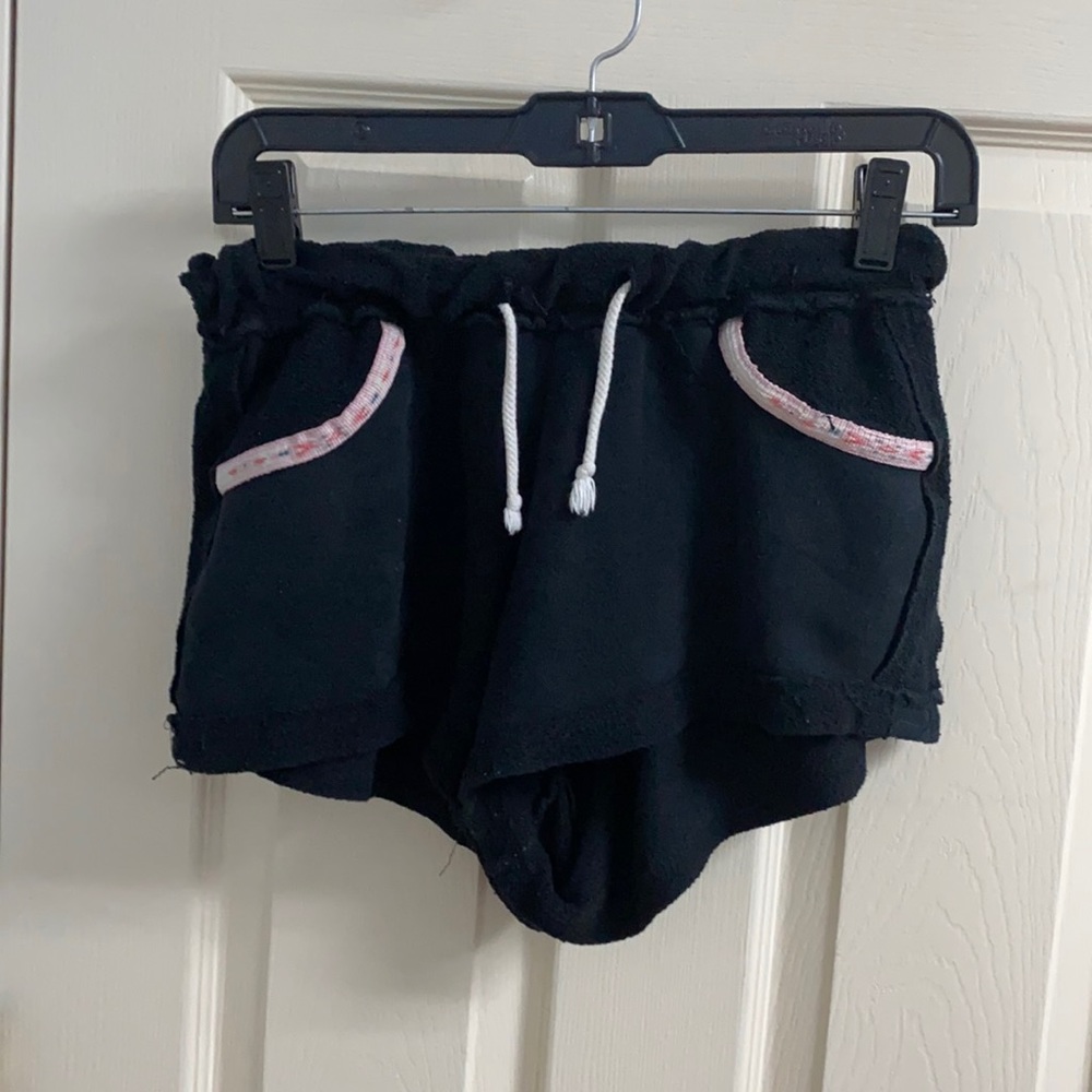 Freshman brand black cotton shorts S
